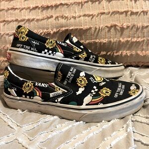 “Better Days” Vans Slip Ons